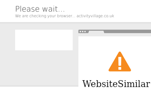 activityvillage.co.uk Screenshot