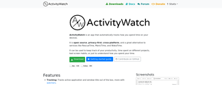 activitywatch.net Screenshot