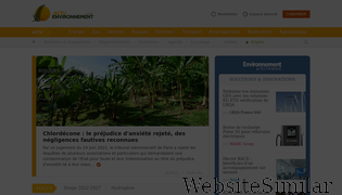 actu-environnement.com Screenshot