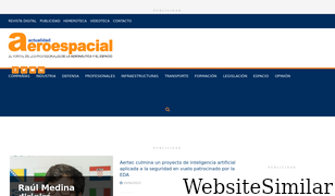 actualidadaeroespacial.com Screenshot