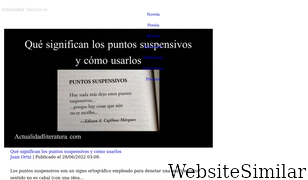 actualidadliteratura.com Screenshot