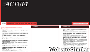actuf1.com Screenshot