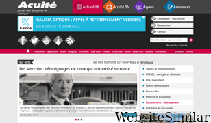 acuite.fr Screenshot