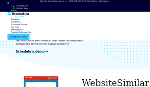 acumatica.com Screenshot