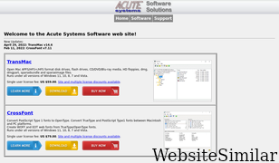 acutesystems.com Screenshot