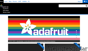 adafruit.com Screenshot
