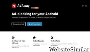 adaway.org Screenshot