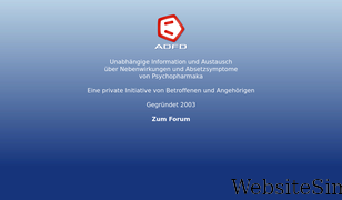 adfd.org Screenshot