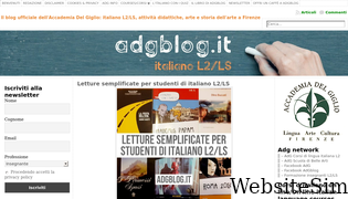 adgblog.it Screenshot