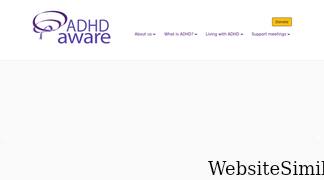 adhdaware.org.uk Screenshot