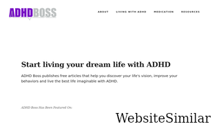 adhdboss.com Screenshot