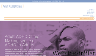 adhdclinic.co.uk Screenshot