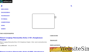 adifani.net Screenshot