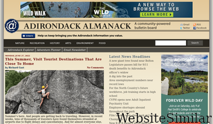adirondackalmanack.com Screenshot