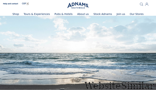 adnams.co.uk Screenshot