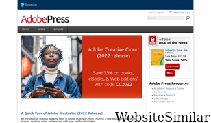 adobepress.com Screenshot