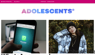 adolescents.cat Screenshot