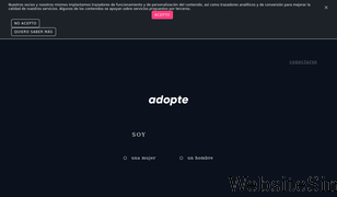 adoptauntio.es Screenshot