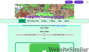 adoptmetradingvalues.com Screenshot