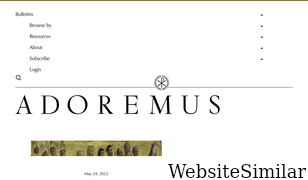adoremus.org Screenshot