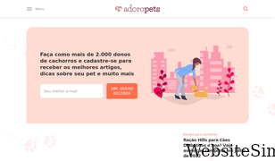 adoropets.com.br Screenshot