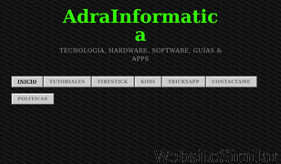 adrainformatica.com Screenshot