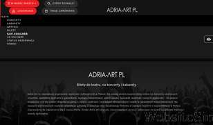 adria-art.pl Screenshot