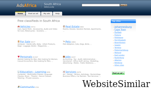 adsafrica.co.za Screenshot