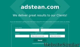 adstean.com Screenshot