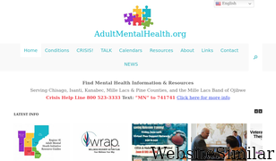 adultmentalhealth.org Screenshot
