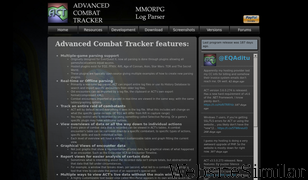 advancedcombattracker.com Screenshot