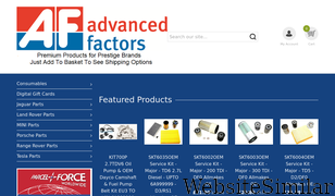 advancedfactors.co.uk Screenshot