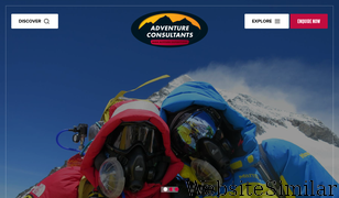 adventureconsultants.com Screenshot