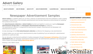 advertgallery.com Screenshot