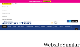 advertiserandtimes.co.uk Screenshot