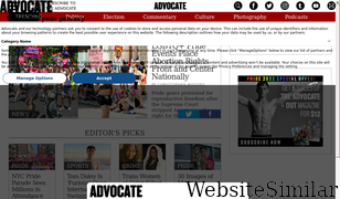 advocate.com Screenshot