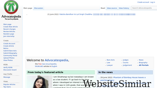 advocatespedia.com Screenshot