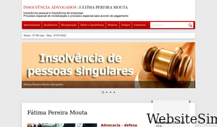 advogadosinsolvencia.pt Screenshot