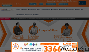 aec.edu.in Screenshot