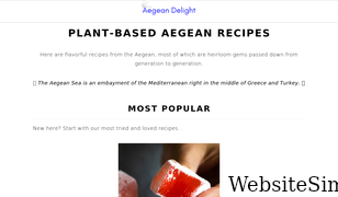 aegeandelight.com Screenshot