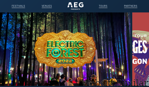 aegpresents.com Screenshot