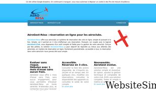 aerogest-reservation.com Screenshot