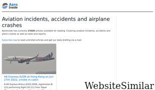 aeroinside.com Screenshot