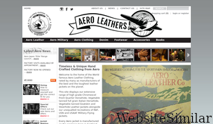 aeroleatherclothing.com Screenshot