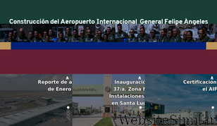 aeropuertoaifa.mx Screenshot