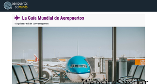 aeropuertosdelmundo.net Screenshot