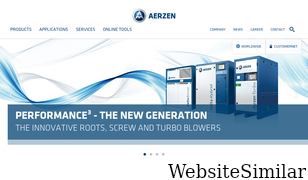 aerzen.com Screenshot