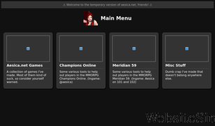 aesica.net Screenshot