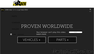 aev-conversions.com Screenshot