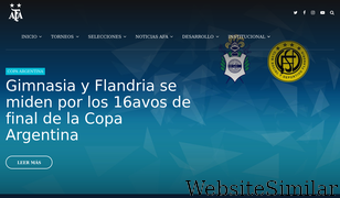 afa.com.ar Screenshot